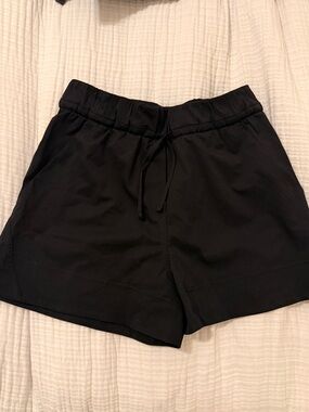 Lululemon Women's Black Drawstring Casual Shorts